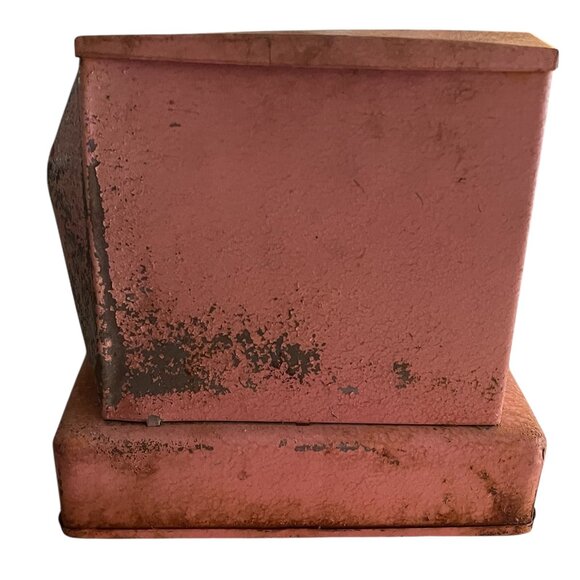 Vintage Tom Thumb Toy Cash Register Red Metal 1950's-1960's USA Pop Up Numbers - Picture 7 of 9